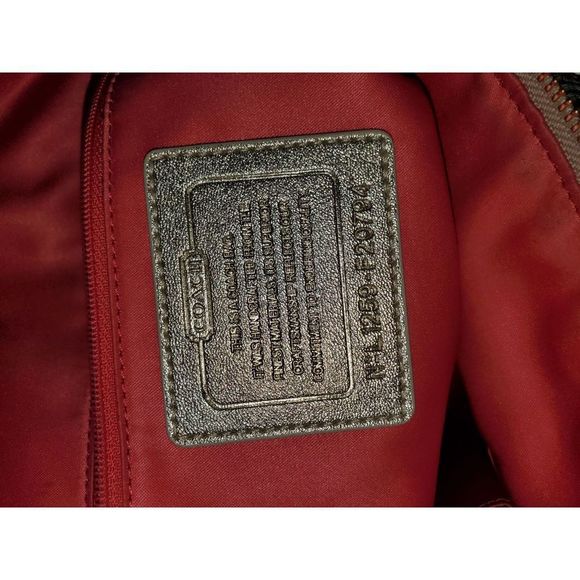 Coach Daisy Applique Multicolor Tote Bag - Picture 6 of 8